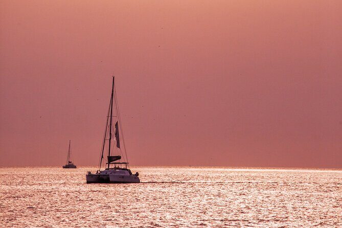 Deluxe Santorini Sailing with BBQ and Drinks Shared Tour - What’s Included