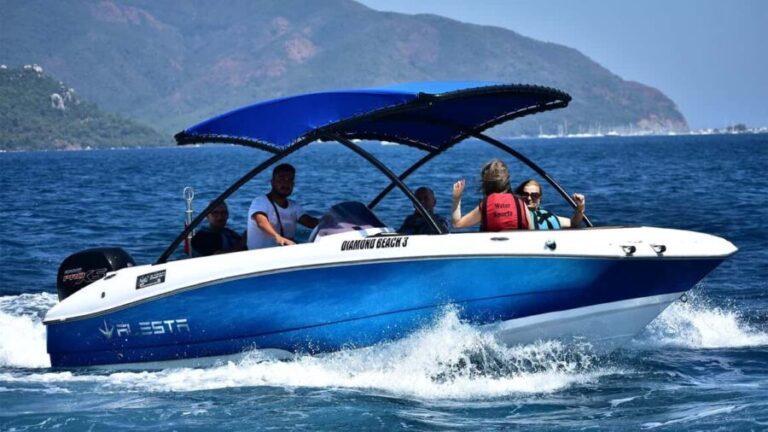 Demre: Kekova Island and Sunken City Private Speedboat Tour - The Itinerary in Detail