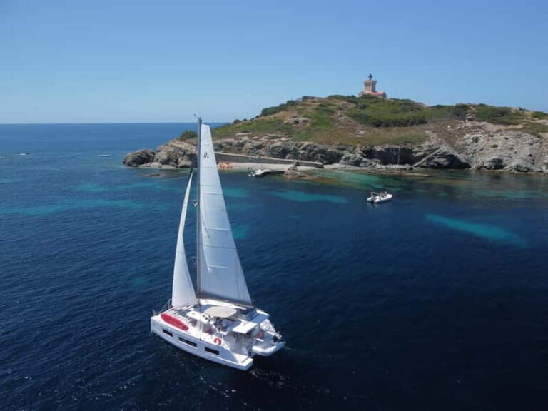 Departure from BRUSC: Half-day catamaran cruise - What to Expect and Practical Details