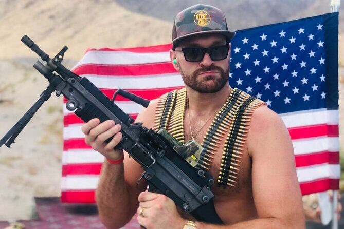 Desert Storm Shooting Experience with Lunch - The Experience and Atmosphere