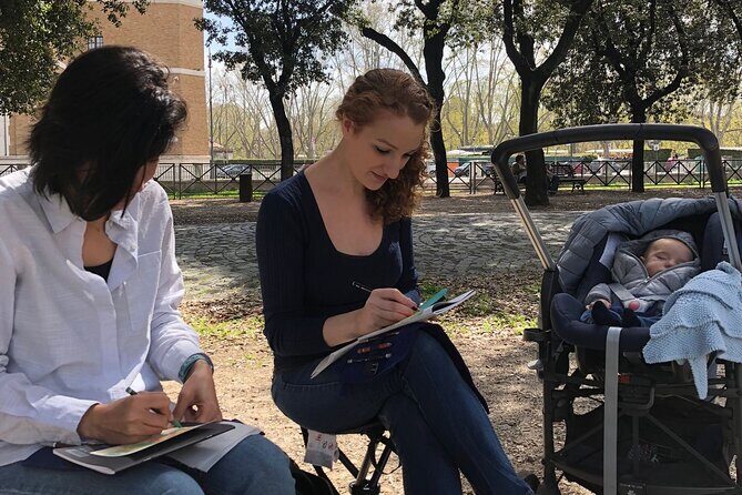 Design your own Postcard of Rome - tour with artistic activity - The Artistic Component: Making Your Postcard