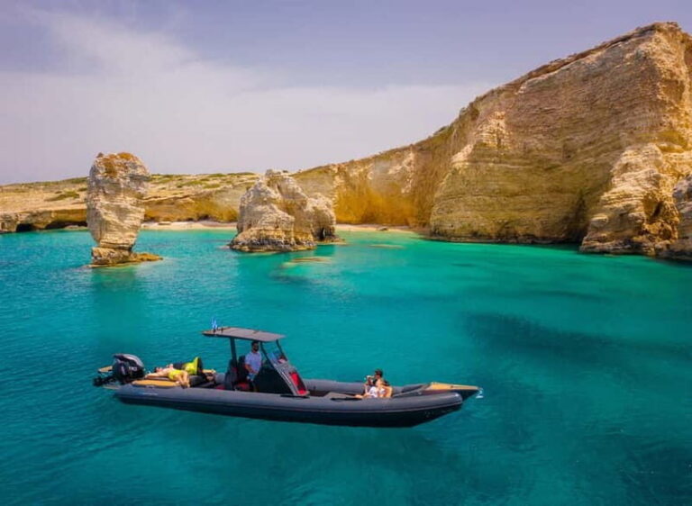 Discover Majestic Polyaigos on a Private 4-hour Boat Tour - Practical Details and What to Expect