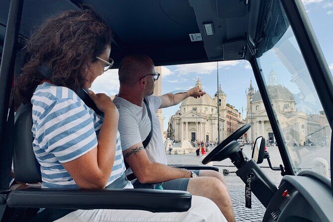 Discover Rome by Golf cart with food tasting - Itinerary Breakdown and Highlights