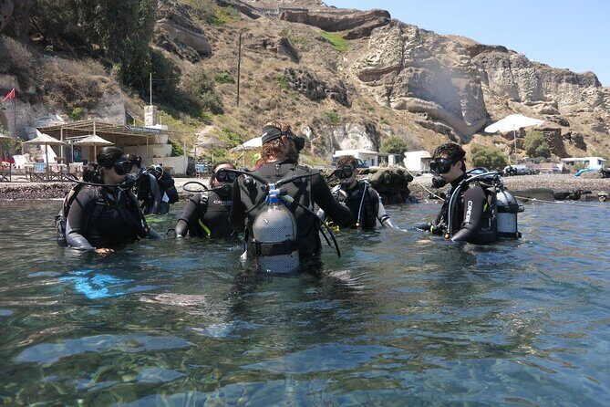Discover Scuba Diving in the Caldera of the Volcano in Santorini - The Experience’s Strengths