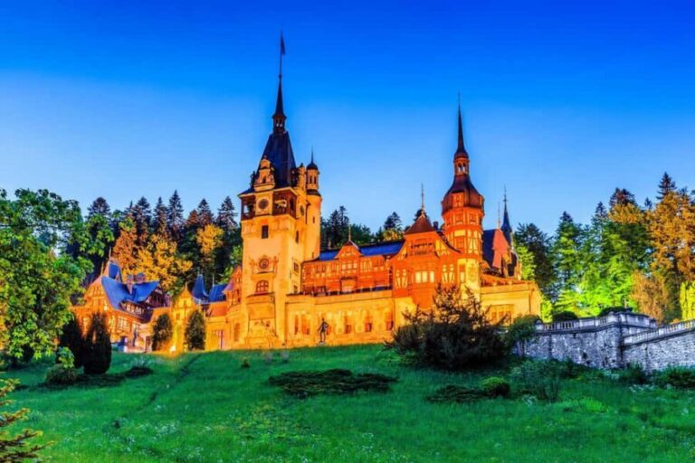 Dracula Castle, Peles and Brasov, 1-day tour from Bucharest - First Stop: Peles Castle
