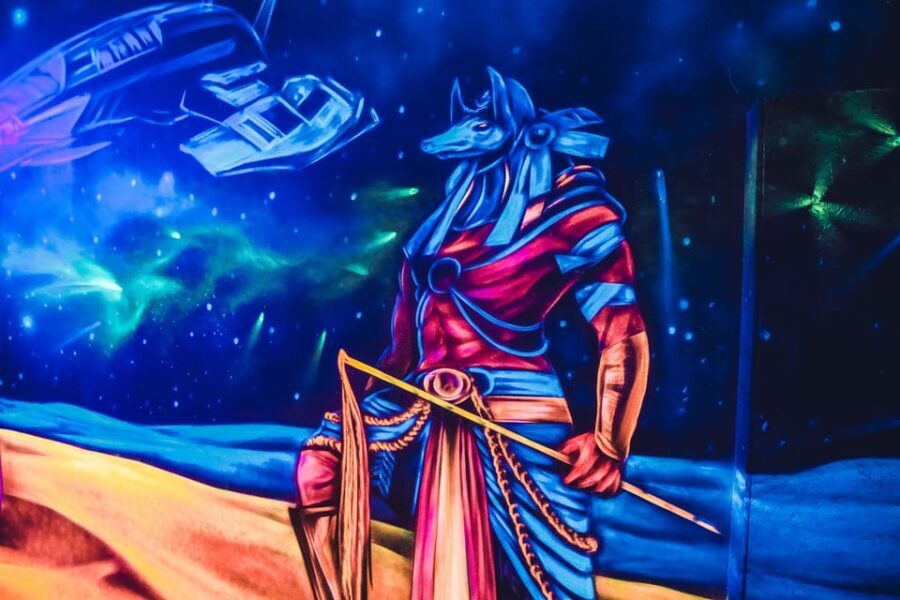 Dresden: 3D black light minigolf in the Barock Eventpark - The Experience: What to Expect