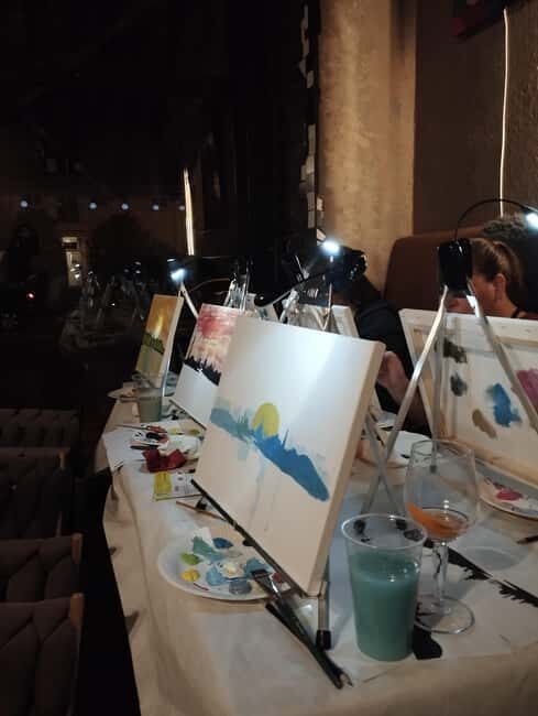 Dresden: Painting experience in the cozy ambience of Café Europa - What to Expect from Your Dresden Painting Workshop