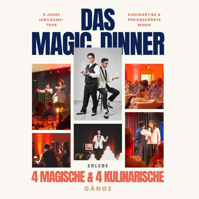 Dresden: The Magic Dinner | 3 culinary & 4 magical courses - The Locations & Logistics