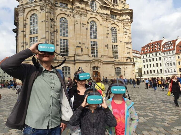 Dresden: Walking Tour with Virtual Reality elements - What to Expect at Each Stop