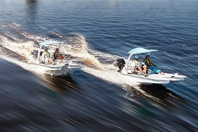 Drive your Own 2 Seat Fun Go Cat Boat on Marco Island - Frequently Asked Questions