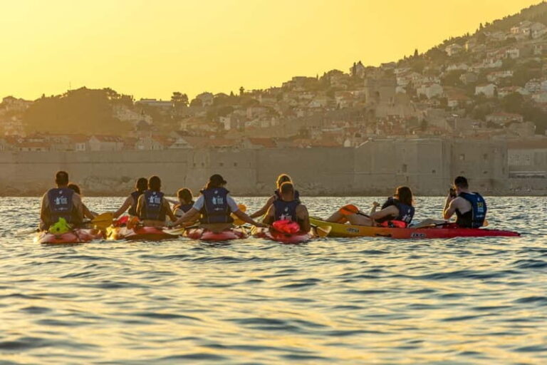 Dubrovnik: Guided Sunset Sea Kayaking Tour with Wine - The Practical Stuff