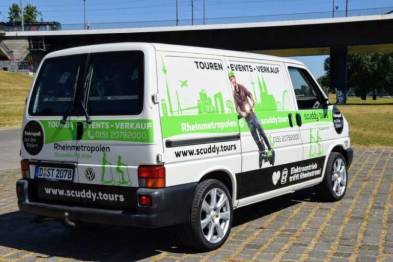 Düsseldorf: E-Scooter City Tour - What You Can Expect from the Düsseldorf E-Scooter Tour