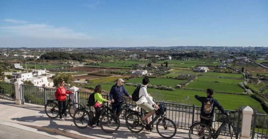 e-Bike ring tour between Martina Franca and Locorotondo - What’s Included and Optional Extras