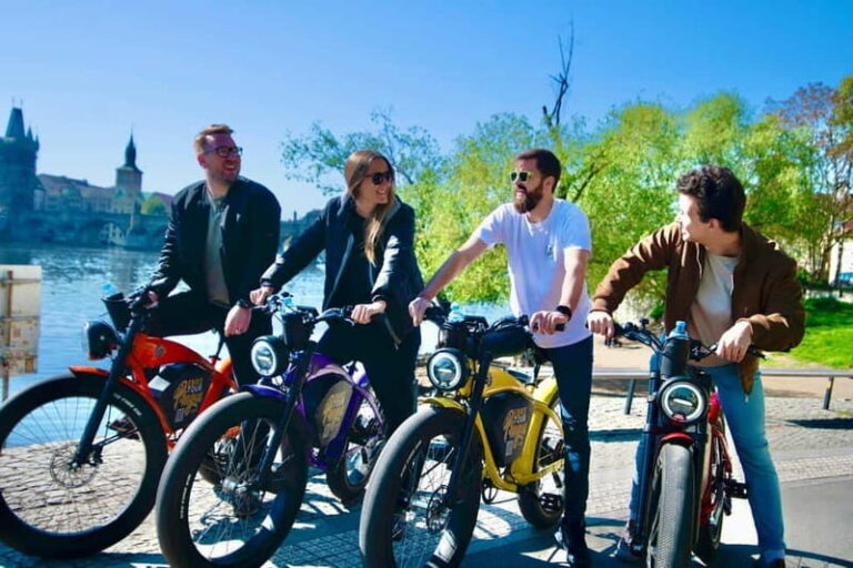 E-bike Tour: 10 Must-See Landmarks & Viewpoints in Prague - What to Expect on the Itinerary