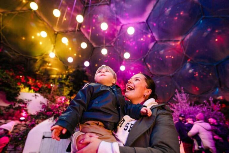Eden Project Christmas Lights Experience - The Highlights That Make It Special
