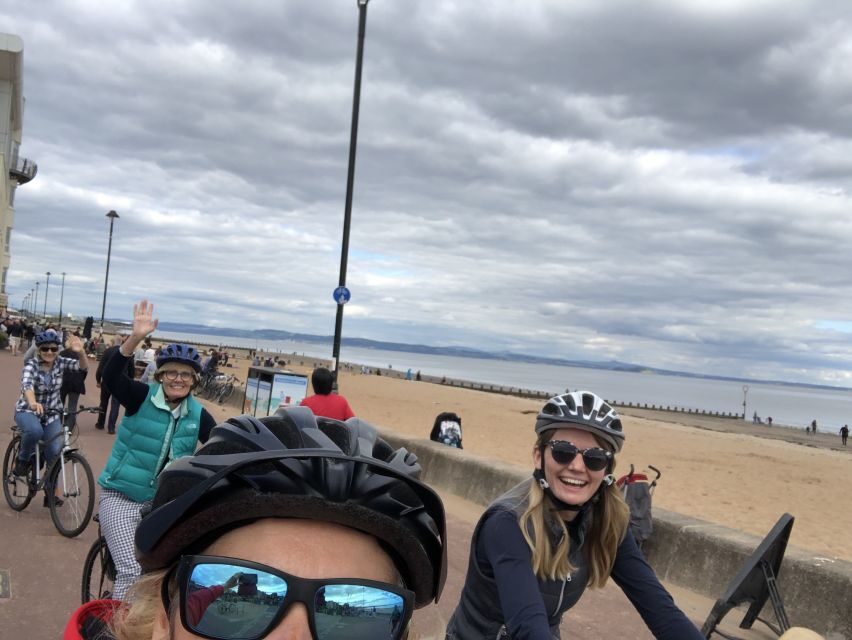 Edinburgh: Cycle Tour to the Coast (family friendly) - Heading to Portobello Beach