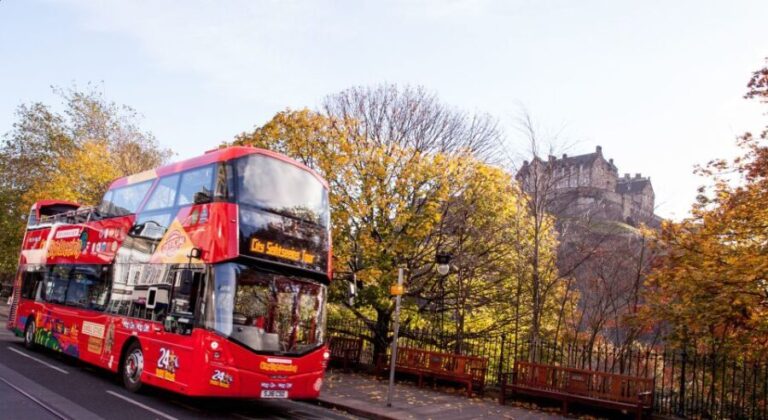 Edinburgh: Hop-On Hop-Off Bus Pass with 3 City Tours - The City Sightseeing Tour