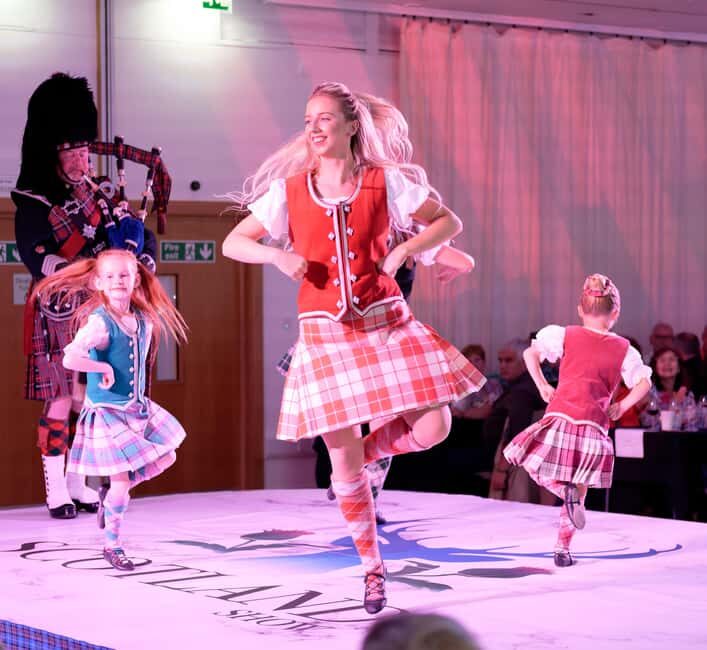 Edinburgh: Spirit of Scotland Show with 4-Course Dinner - Key Points