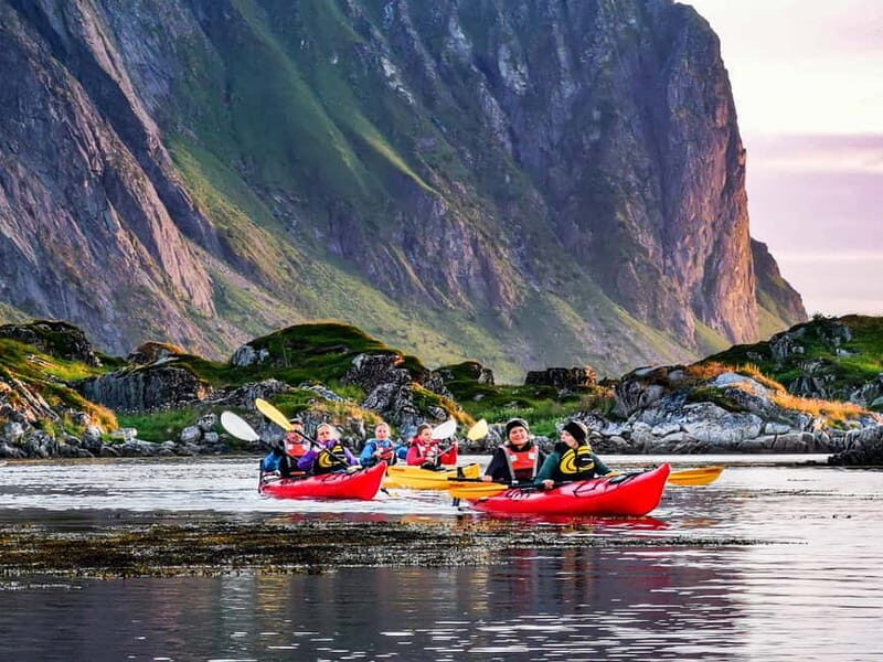 Eggum Lofoten: Kayaking Tour in Lofoten with Snacks - The Itinerary in Detail