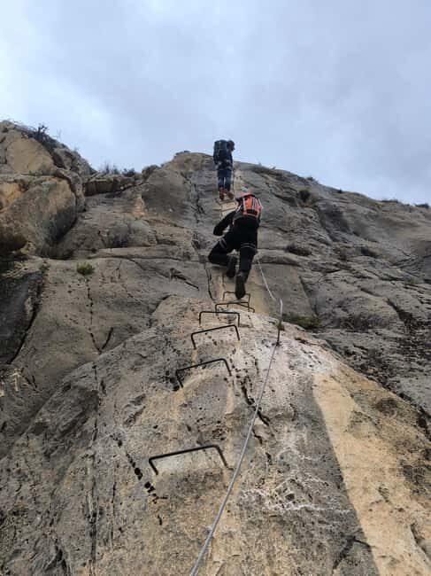 Elda: El Bolón via ferrata with zipline and abseiling - What to Expect from the Via Ferrata Experience