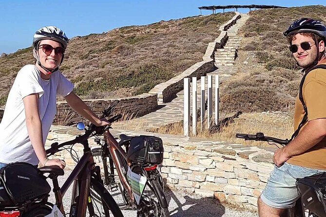 Electric Bike Tour Chora to Homer's Tomp - Practical Details