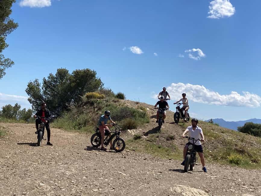 Electric FAT Biking in Montes de Malaga & Countryside - The Itinerary Breakdown