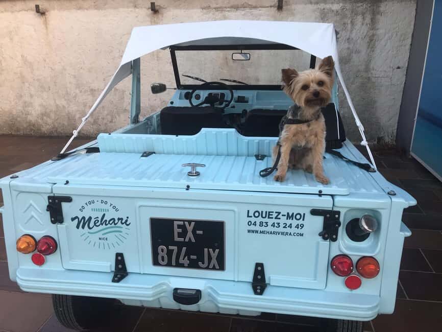 Electric Mehari Ride & Discovery of the Villa Ephrussi de Rothschild - Frequently Asked Questions