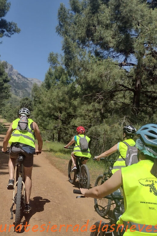 Electric mountain bike in Sierra de las Nieves national park - An Itinerary Designed for Comfort and Adventure