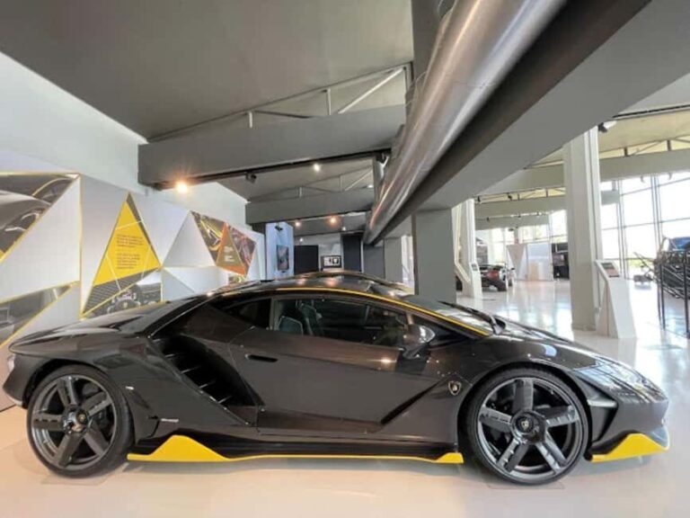 Entry to the Lamborghini Museum and Professional Simulator - The Driving Simulator Experience