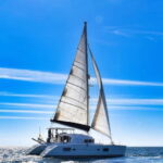 Estepona: Pilates on a Catamaran and Sunset Cruise + bubbly - The Sunset and the Cava: A Perfect End