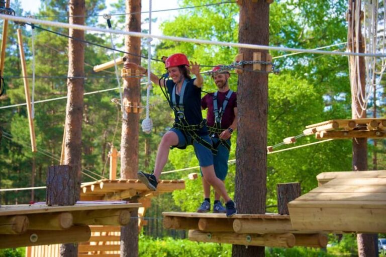 Evje: Treetop Adventure Park Entry Ticket - How the Courses Are Designed for Different Age Groups