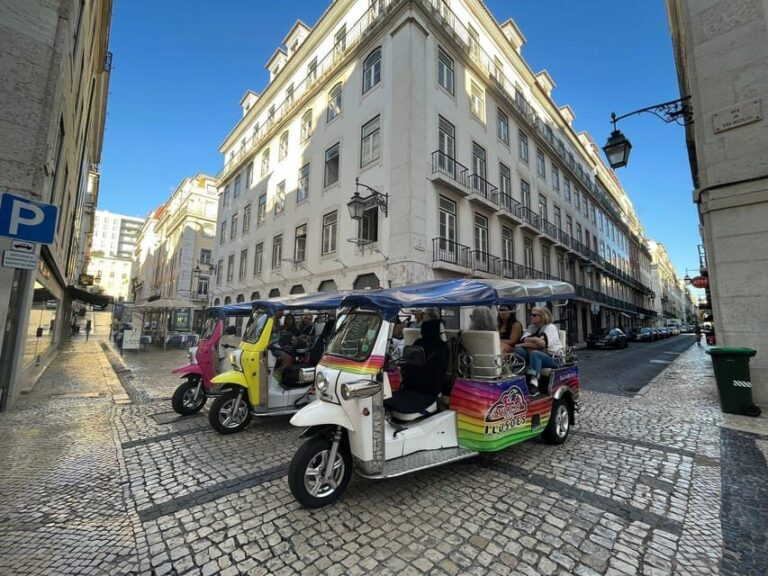 Exclusive Half-Day Lisbon Tour by Tuk Tuk - Planning Your Route and Stops