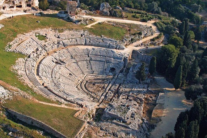 Excursion HALF DAY- Syracuse Greek Theatre and the island of Ortigia. - The Archaeological Marvels