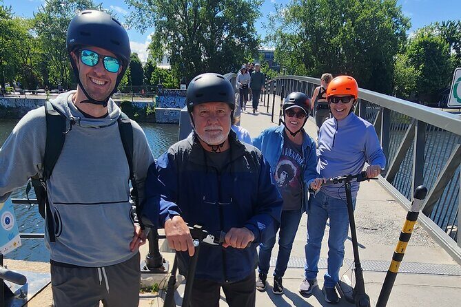 Experience Old Montreal on e-scooters with a local comedian - The Value of the Experience