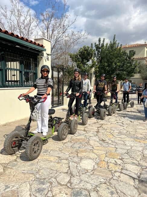 Explore Athens on a 4-Wheeled EZRaider Guided City Tour - The Itinerary in Detail