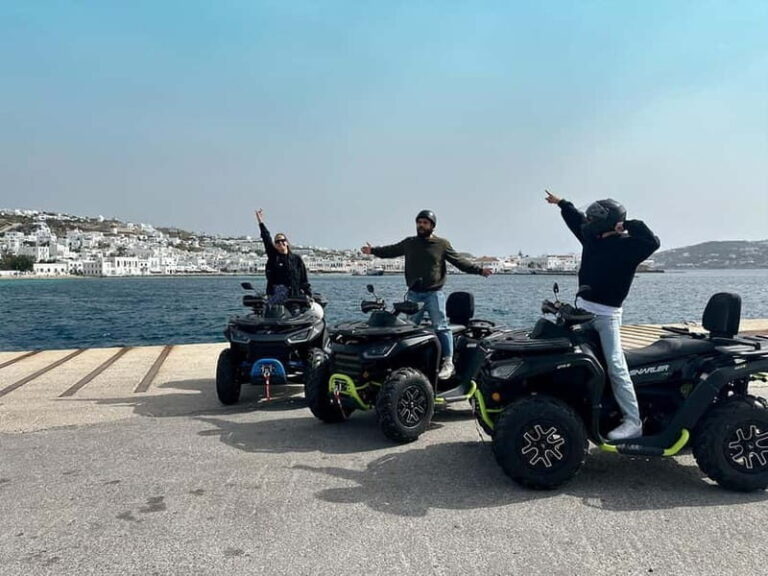 Explore Mykonos Island with a 650cc ATV / QUAD Tour - What to Expect During Your Ride