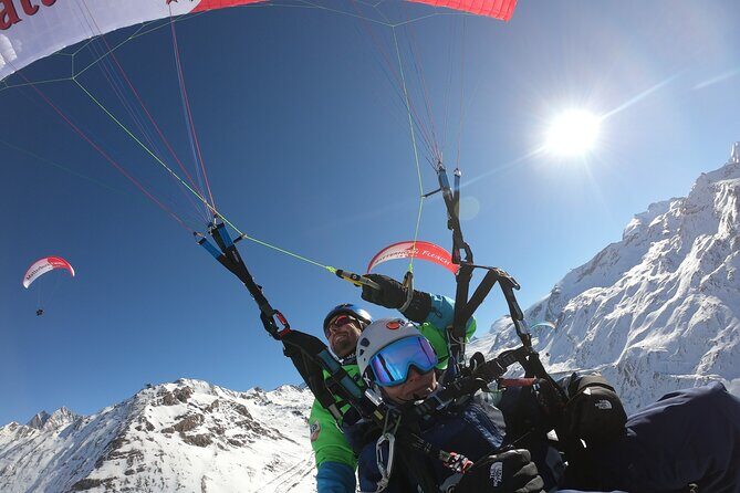 Extended Paragliding Flight in front of the Matterhorn 30 minutes - The Experience of a Lifetime