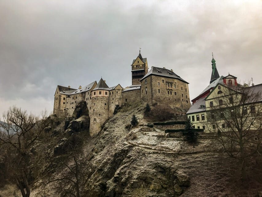 Famous Spa town Karlovy Vary & castle Loket from Prague - The Stops: Walking Through History and Culture