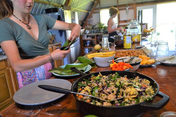 Farm to Table Cooking Class at Kulaniapia Falls - The Cooking Lesson and Meal Preparation