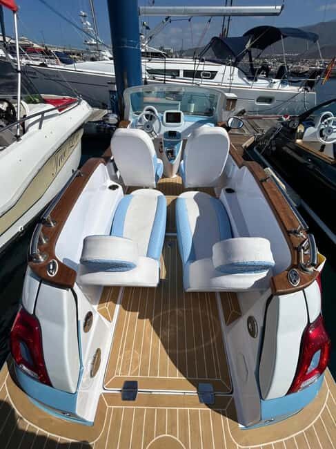 Fiat 500 Boat Excursion - Puerto Colòn - Playa de las Americas (Tenerife) - Practical Details