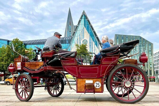 first electrical carriage in town - guided City Tours - Leipzig - A Deep Dive into the Leipzig Electric Carriage Tour