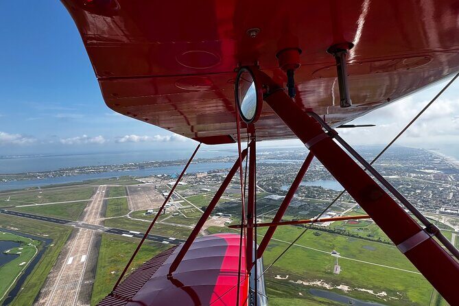 First Mate Open Cockpit Biplane Ride in Galveston - The Sum Up