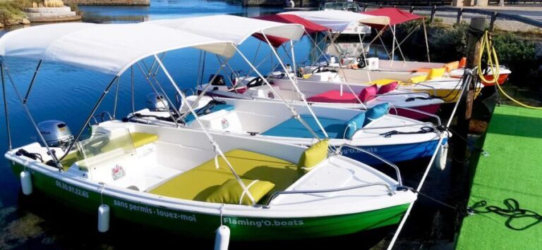 Flaming'O boat rental without a license in Carnon Palavas Montpellier - What to Expect During Your Rental