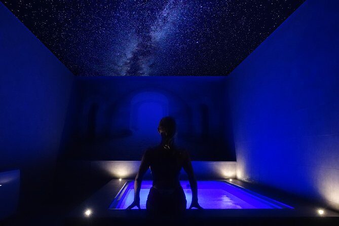 Floating sessions under the stars in private spas - The Meeting Point and Logistics