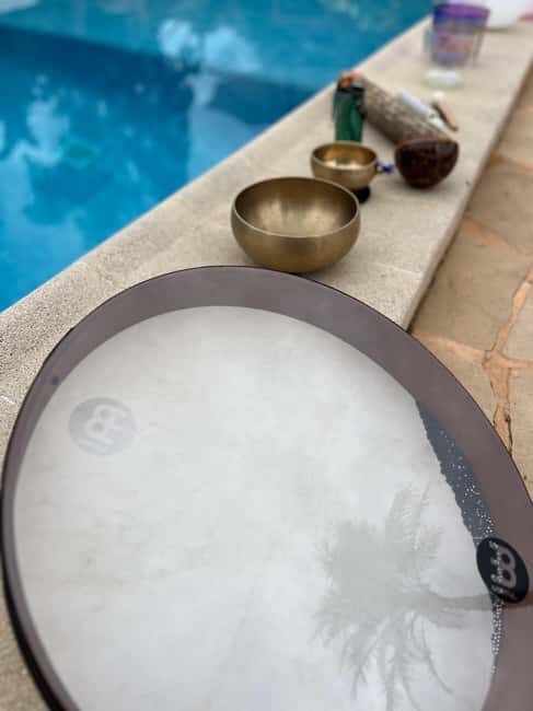 Floating Sound Bath & Snacks in Finca with Natural Pool - Frequently Asked Questions