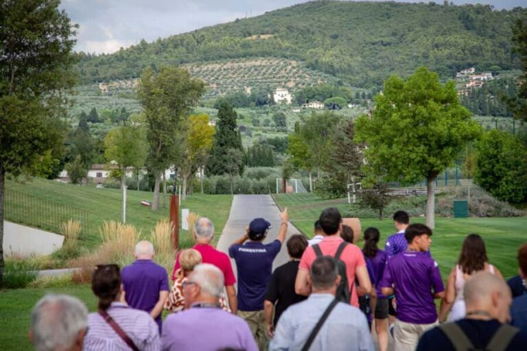 Florence: ACF Fiorentina Viola Park Guided Tour & Drink - The Exclusive Gadget and Final Touch
