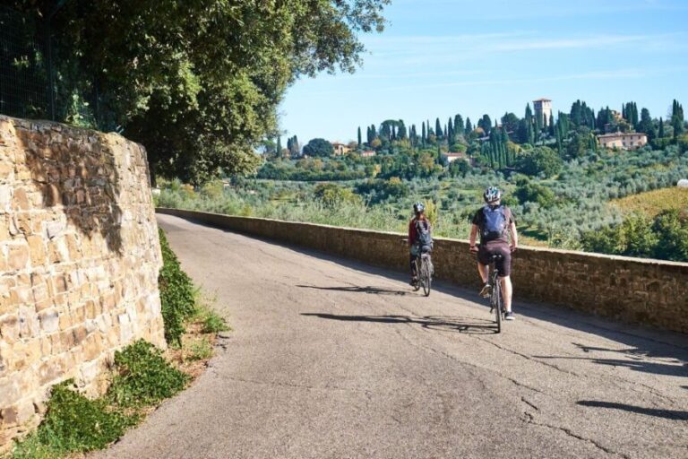 Florence: Chianti Hills Bike Tour with Farm Lunch & Wine - Cycling Terrain and Fitness Considerations