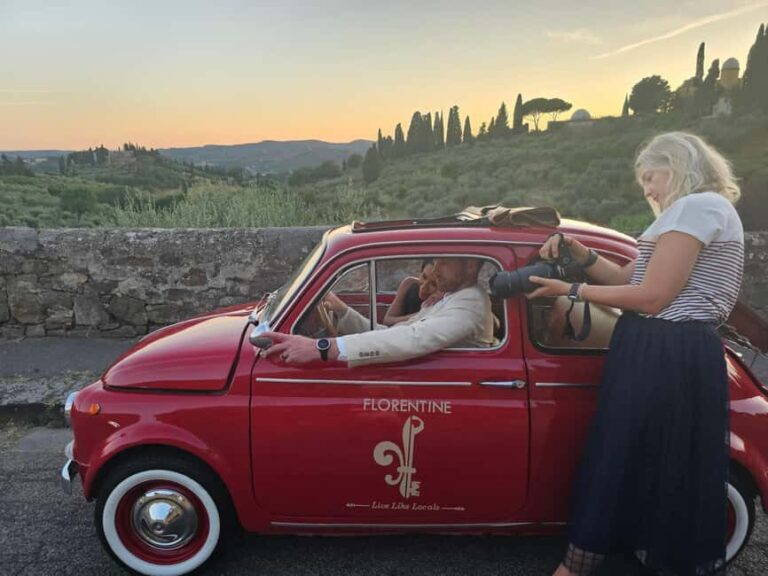 Florence & Chianti Views: Vintage Fiat Photoshoot - Final Thoughts