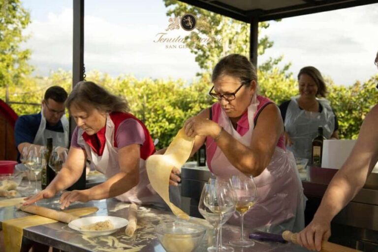 Florence: Cooking Class and Wine Tasing in San Gimignano - What Travelers Are Saying