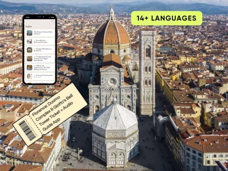 Florence Duomo Complex & Giotto's Bell Tower Ticket+AudioApp - Breaking Down the Itinerary